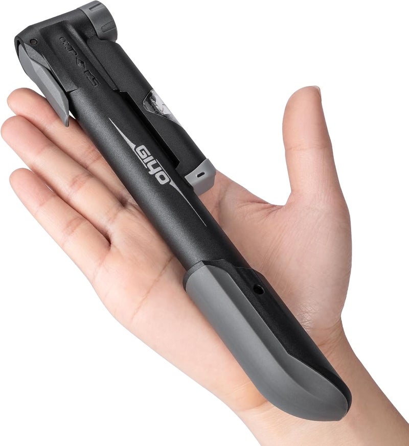 GEWAGE Bicycle Phone Mount Bag & Bicycle Tire Pump, Bike Multitool with Tyre Lever - Bike Tool Kits for Repair and Maintenance at Home or On The Road - Image 3